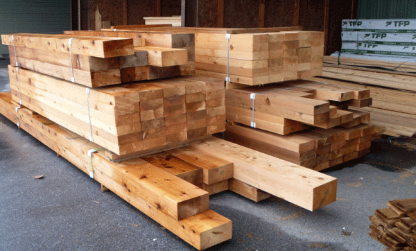 cedar beams ready to ship to bahamas